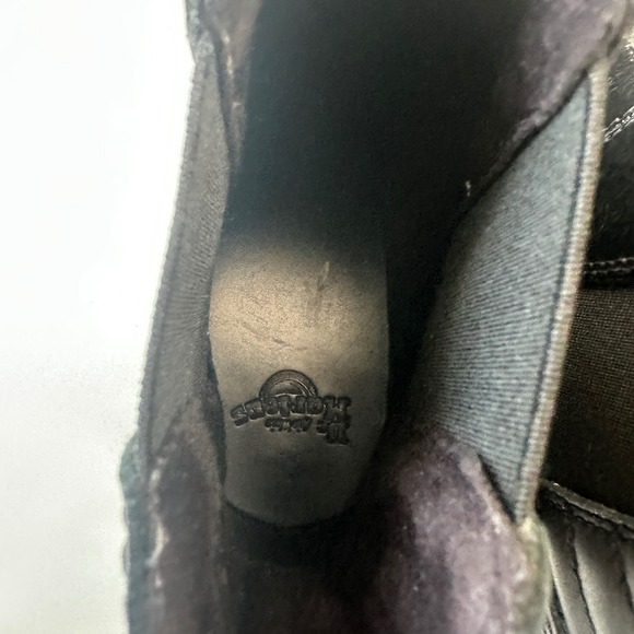 Dr. Martens Rozalie Platform‎ Chelsea Boots Black Patent Leather Womens Size 8 - Picture 9 of 9